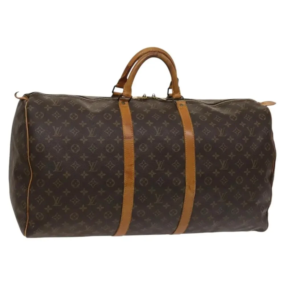 LOUIS VUITTON Monogram Keepall 60 Boston Bag M41422